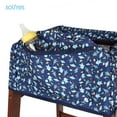 thumbnail image 3 of Solfres Dual-Belt High Chair Cover, Baby High Chair Cover, Upgrade Version, for Wooden or Restaurant High Chair, Sturdy and Robust Material, Blue Space, 3 of 6