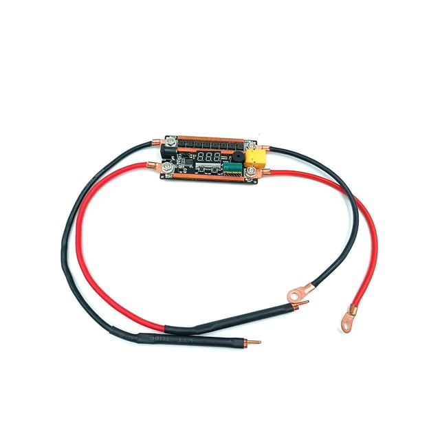 Portable Spot Welder DIY Kit 12V Battery Energy Stora Spot Welding Machine, PCB Circuit Board Soldering Equipment Machine ,Precision Temperature Control