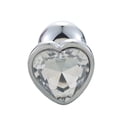 thumbnail image 4 of Dengjunhu Love Heart Rhinestone Stainless Steel Anal Plug Prostate Massage Adults Sex Toy, 4 of 7