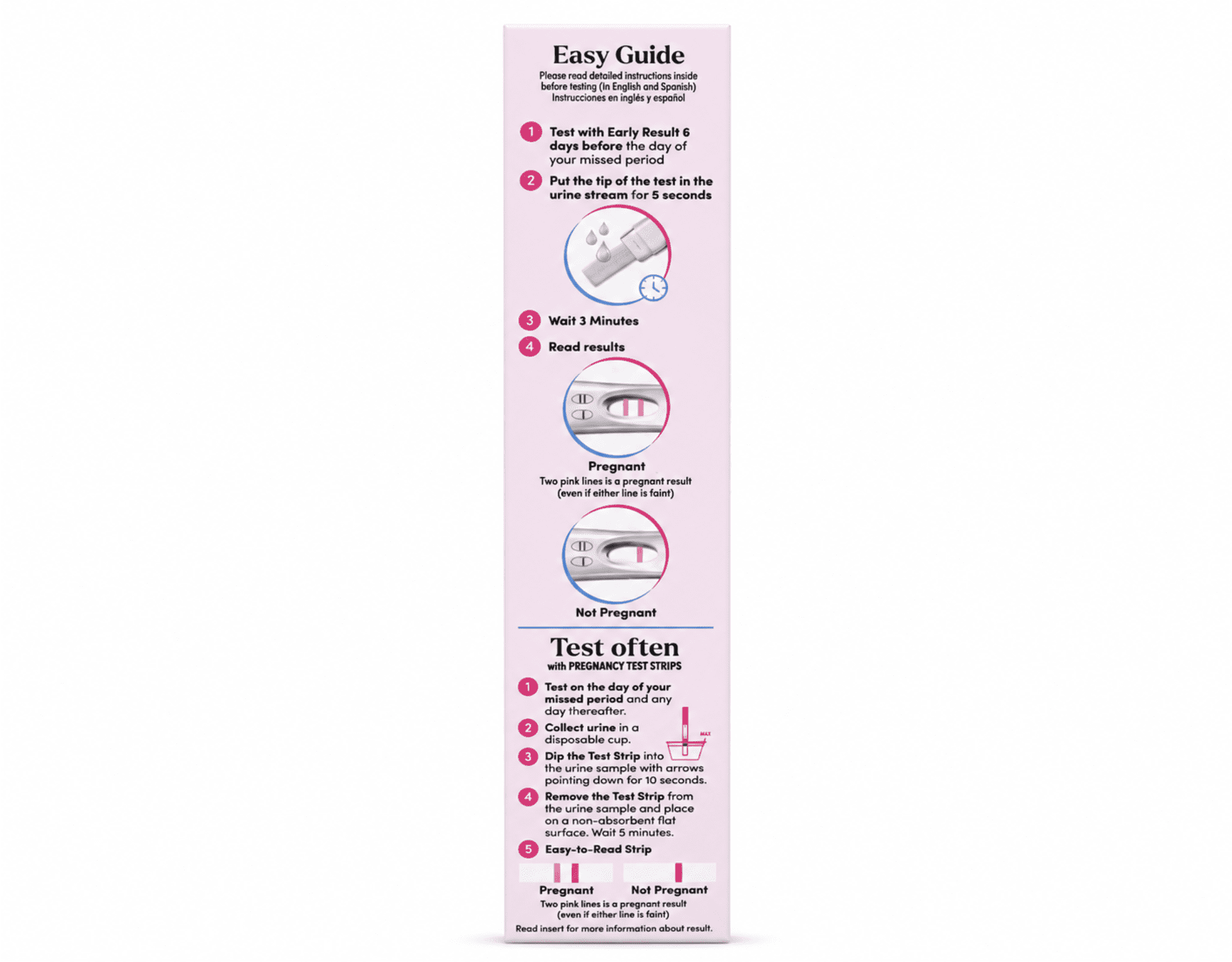 First Response Comfort Check Pregnancy Test, 8 Count – Early Result Home Test Kit 4 Pack