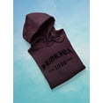 thumbnail image 3 of Florida Gothic Font Hoodie Men - Men Hoodie, Small, 3 of 4