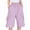 0#^Purple325, variant on WOYY Girls Loose Fit Cargo Shorts High Waist Knee-Length Sports Shorts, Sizes 4-15, Black