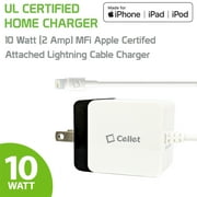 Cellet's Apple MFi Certified Home Charger - Compatible with iPhone / iPad / Airpods / iPod