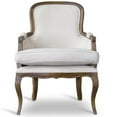 thumbnail image 3 of Baxton Studio Napoleon Traditional French Accent Chair, Ash, 3 of 9
