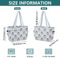 thumbnail image 4 of FORMRS Tote Bag for Women Quilted Large Capacity Travel Work Carry On Shoulder Handbag, Blueberry Pancake Pattern, 4 of 7
