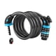 thumbnail image 1 of Candado de cable con contraseña y combinación para bicicletas, motocicletas y niños. Azul, 1 of 8