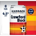 thumbnail image 5 of Karbach Brewing Company Crawford Bock Craft Beer, 6 Pack, 12 fl oz Aluminum Cans, 4.5% ABV, 5 of 6
