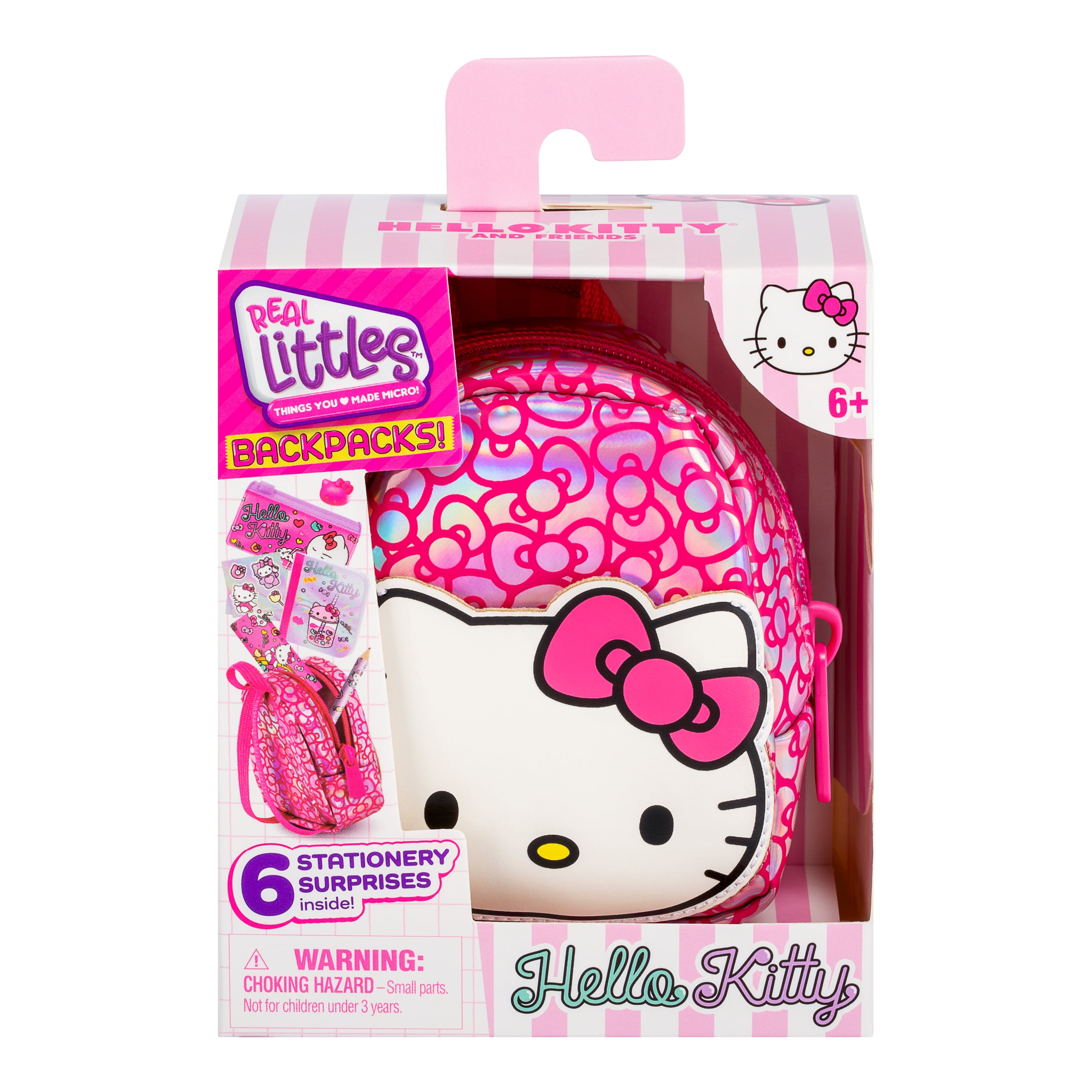 Real Littles Toddlers Girl's Ultra Real Hello Kitty Mini School
