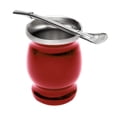 thumbnail image 1 of Mate de Calabaza Moderno de Doble Pared Hecho de Acero Inoxidable Taza de Doble Pared rojo, 1 of 9