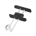 thumbnail image 2 of Gancho para motocicleta, gancho para colgar, accesorios de , almacenamiento de carga, colgador de manillar, bolsa de equipaje, soporte para casco Negro, 2 of 8