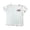 White, variant on SUXIAN Girls Tops Top Summer Tee with Cute Bow for Kids Lightweight Short Sleeve Tee for Toddlers and Girls Playful Korean Style Bowknot Boys Shirts Brick Red 12-18 Months