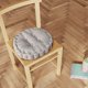 thumbnail image 5 of Cojín de grano de maíz, cojín grueso hecho a mano, cojín de tatami, cojín de pana para asiento de silla, 5 of 6