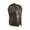 Brown With Side Laces, variant on Dream Apparel Mens Leather Motorcycle Vest for Riding, Biker Vest Black Club Vest with Pockets Black