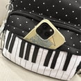 thumbnail image 5 of Piano Backpack Music Backpack Candies Polka Dot Backpack Backpack For Women Ivory Piano Backpack Cute Backpack Bookpack For Commute, 5 of 9