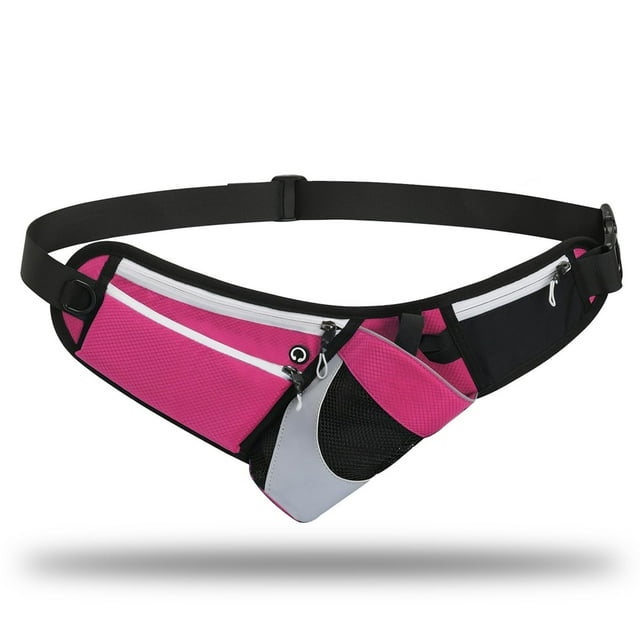 Bouteille d'Eau Imperméable Réfléchissante Sac Banane Taille Ajustable Bandoulière