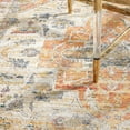 thumbnail image 6 of Everloom Magnolia Leta Vintage Botanical Area Rug, Beige/Rust, 7'10"x10'2", 6 of 7