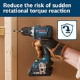 thumbnail image 4 of Kit de taladro/destornillador BOSCH GSR18V-800CB24 de 18 V sin escobillas, 4 Ah, x2, 4 of 5