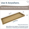 thumbnail image 3 of Tray Spacewiser de silicona para encimera y tocador de 11,7 cm, 3 of 8