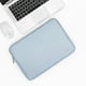 thumbnail image 4 of Bolsa mensajera para portátil de 15,6 pulgadas - Repelente al agua y duradera, bolsa de gran capacidad para ordenador de oficina y viajes, gris o azul, 4 of 8