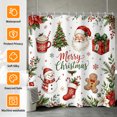 thumbnail image 2 of Tchckioa Cute Cartoon Shower Curtain for Bathroom,Waterproof Hooks Bath Curtain,72x72, 2 of 6