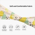 thumbnail image 4 of Yiaed Lemon Leaves Print Sports Headbands,Moisture Wicking Workout Headband, Sweatband Headbands for Running,Cycling for Women and Men, 4 of 8