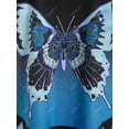 thumbnail image 4 of Tamaño de la mariposa de la mariposa de la mariposa de la mariposa. Rosegal Camisetas tallas grandes, 4 of 5