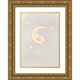 thumbnail image 1 of Artographie Studio 11x14 Gold Ornate Wood Framed with Double Matting Museum Art Print Titled - The Rabbit and The Moon, 1 of 4