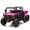 Pink, variant on 24V 4WD Ride On Dump Truck, 2-Seater 6 Wheeler Electric Powered Ride On Toy with Remote Control, 4X100W Motor, Music, LED Light and Story, Pink