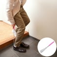 thumbnail image 2 of 1 Pce Lève-Chaussures Simple Droit Brillant en Acier Inoxydable, 2 of 8