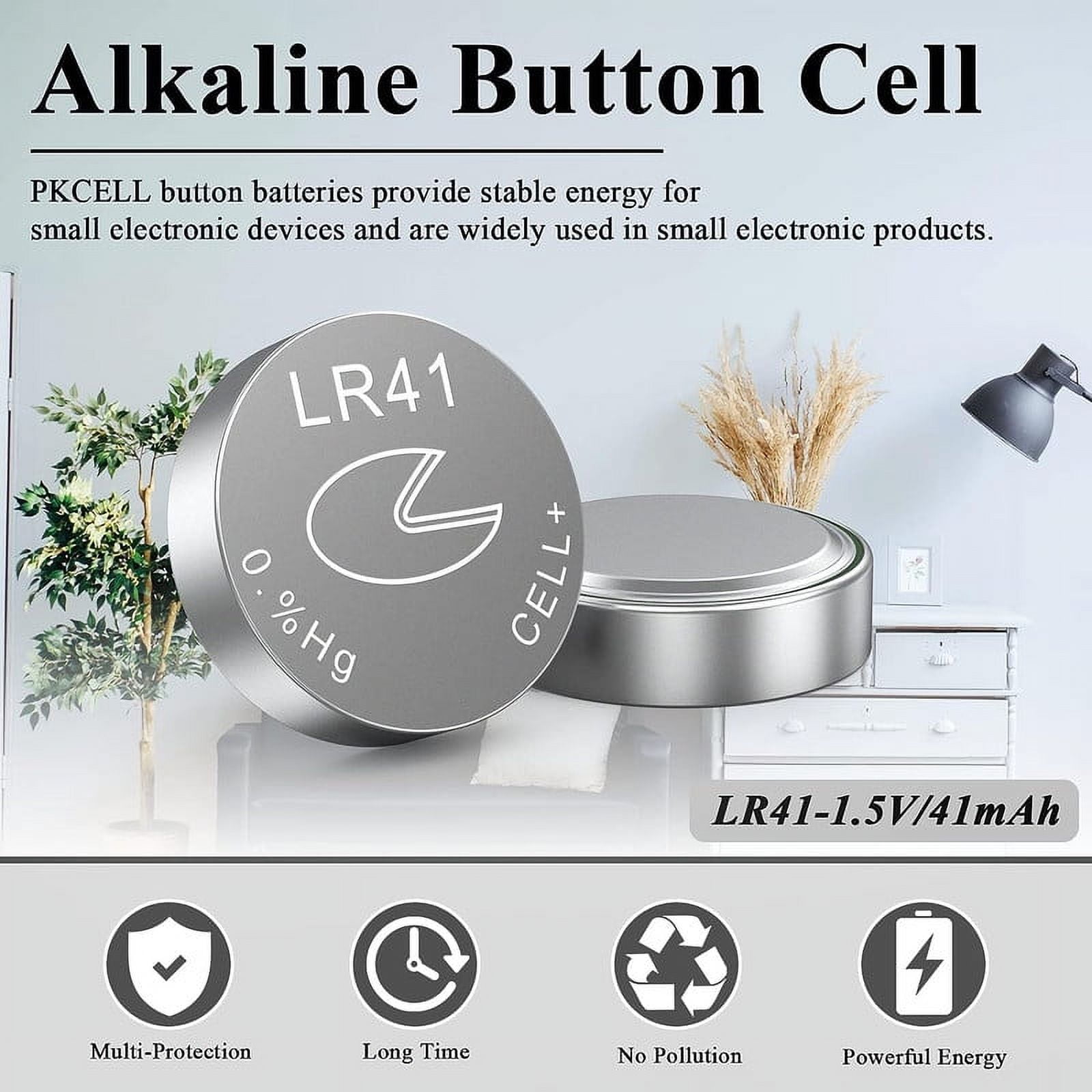 LR41 AG3 Piles Bouton Alcaline pour Stylo Laser,Thermomètre,Jouet,Lot de  10,PKCELL : : High-Tech