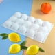 thumbnail image 5 of Molde de silicona para mousse de frutas, molde para postres, molde para manzana, pera, limón, piña, mango, naranja y cereza, 5 of 6