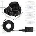 thumbnail image 1 of Fufafayo under $5 Inflatable Blower Motor, Garden Decoration Fan, Halloween Christmas Yard Use, 10.8V Adapter Included, LED Light String, Outdoor Party Supply, 1 of 3