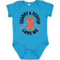 thumbnail image 3 of Inktastic Grammy and Poppop Love Me Bear Girls Baby Bodysuit, 3 of 5