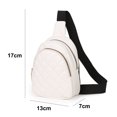 thumbnail image 2 of Classic Ringer women's Chest Bag Fanny Pack mobile phone bag Single shoulder crossbody bag, 2 of 5