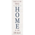 thumbnail image 2 of Carpentieri, Natalie 13x32 Gold Ornate Wood Framed with Double Matting Museum Art Print Titled - Home of the Brave, 2 of 4