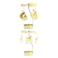 thumbnail image 1 of 2 candelabros giratorios románticos Aureate para bodas, portavelas de té EstiloE, 1 of 9