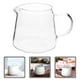 thumbnail image 3 of Jarra de leche de vidrio, sencilla, resistente al calor, de vidrio transparente, para café o crema., 3 of 7