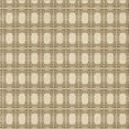 thumbnail image 1 of Ahgly Company Machine Washable Indoor Square Transitional Golden Blonde Gold Area Rugs, 7' Square, 1 of 7