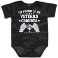 thumbnail image 3 of Inktastic I'm Proud of My Veteran Grandpa Boys or Girls Baby Bodysuit, 3 of 5