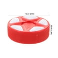 thumbnail image 2 of HONMEET Durable Inline Hockey Ball for Training Use Red 1Set, 2 of 8