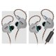 thumbnail image 3 of Sidaley CCA C10 4BA 1DD 5 Unidad de unidad Auriculares híbridos en la oreja Auricular HIFI DJ Running Deportes Auricular Desmontable Desmontar 2PIN Cables de audio/vídeo verde Estándar, 3 of 6