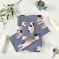 thumbnail image 6 of Dreamtimes Cartoon Cow Towel Set of 3, Highly Absorbent Soft Towels with Bath Towel, Hand Towel and Washcloth for Bathroom Hotel Gym Spa, 6 of 7