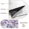 thumbnail image 6 of 8'x10' Area Rugs, Purple Eucalyptus Leaves Indoor Outdoor Area Rug for Living Room Bedroom, Spring Floral Summer Botanical Washable Bathroom Rugs Kitchen Floor Carpet Mats Home Decor Aesthetic, 6 of 8