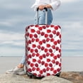 thumbnail image 4 of Wukai Tulips Flowers Elastic Luggage Cover: Personalized Protection for Your Suitcase - Fits 19~29-inch, Washable & Durable Travel Companion-X-Large, 4 of 8