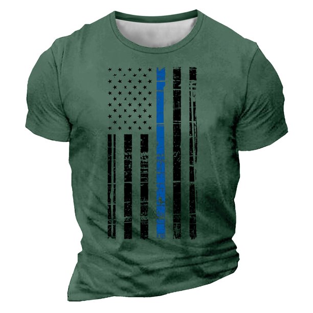 Camisetas de Manga Larga para Hombres Imprimir Casual Cuello Redondo Camiseta de Manga Corta, Camisetas de Manga Larga para Hombres Algodón