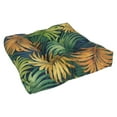 thumbnail image 2 of Blazing Needles Outdoor 19-inch Square Chair Cushion, 19" x 19", Laperta Monsoon, 2 of 3