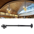 thumbnail image 3 of 3D Hologram Projector Ceiling Bracket, Firm Fixing Elegant 15.5 To 24 Inches Extendable 8.81lb Load Bearing 3D Advertising Display  for Offices, 3 of 7