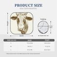 thumbnail image 7 of Lsque Cow 2 PCS Windshield Sun Shade | CarFoldable Window Covers | Car Accessories Reflect UV for Universal Cars SUV Truck | Large, 7 of 7