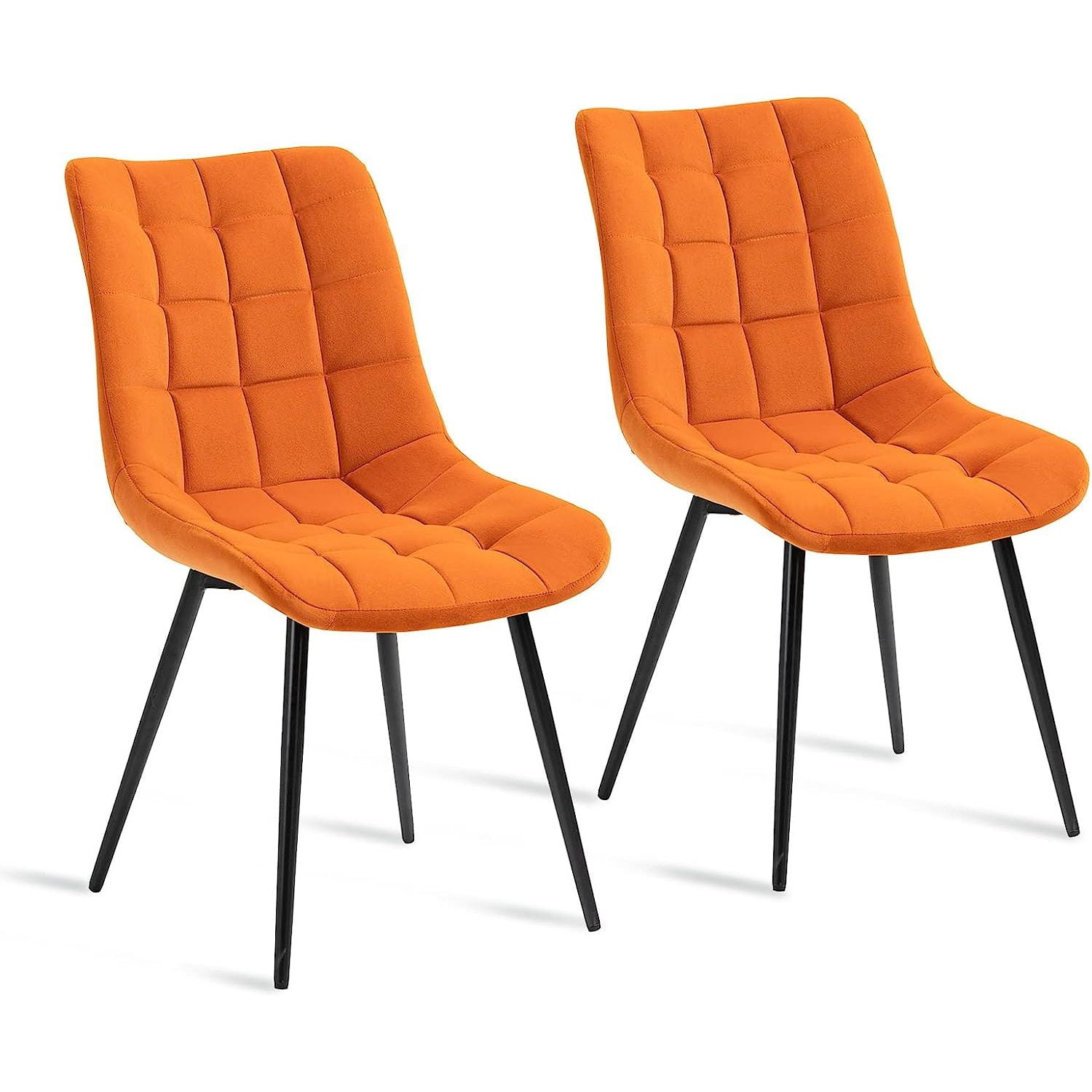 HElectQRIN Modern Dining Chairs, Velvet Kitchen Chair, Living Room