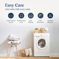 thumbnail image 7 of 100% Egyptian Cotton California King Sheets 4 Piece-400 Thread Count Sateen Weave, Cal-King Size Sheets Set with 15" Deep Pockets, Cooling, Breathable Cotton Sheets for Cal King Size Bed - Navy Blue, 7 of 7